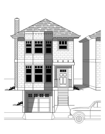 Traditional Elevation of Plan 76802
