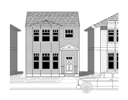 Traditional Elevation of Plan 76804