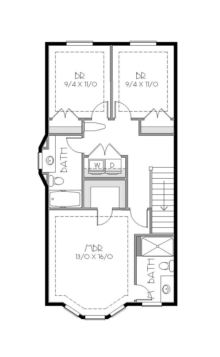 Traditional Level Two of Plan 76805