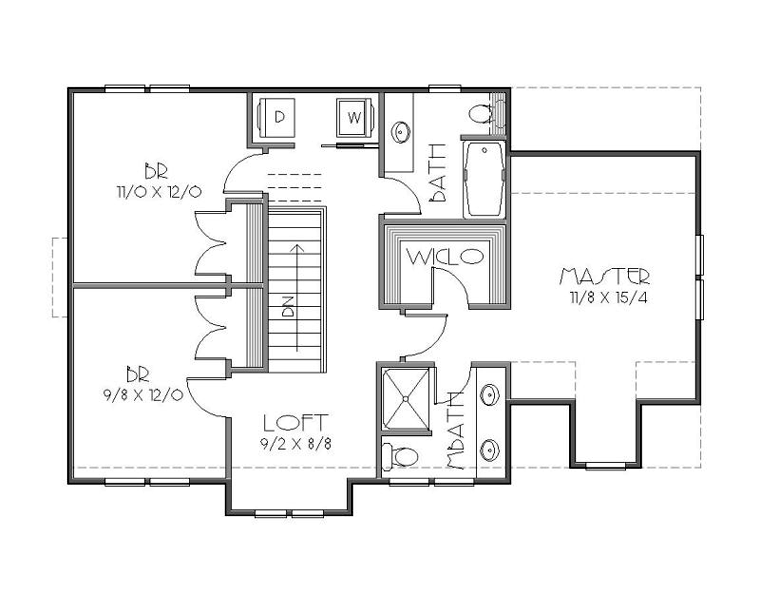 European Traditional Tudor Level Two of Plan 76826