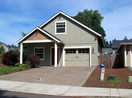 Bungalow Cottage Craftsman Elevation of Plan 76835