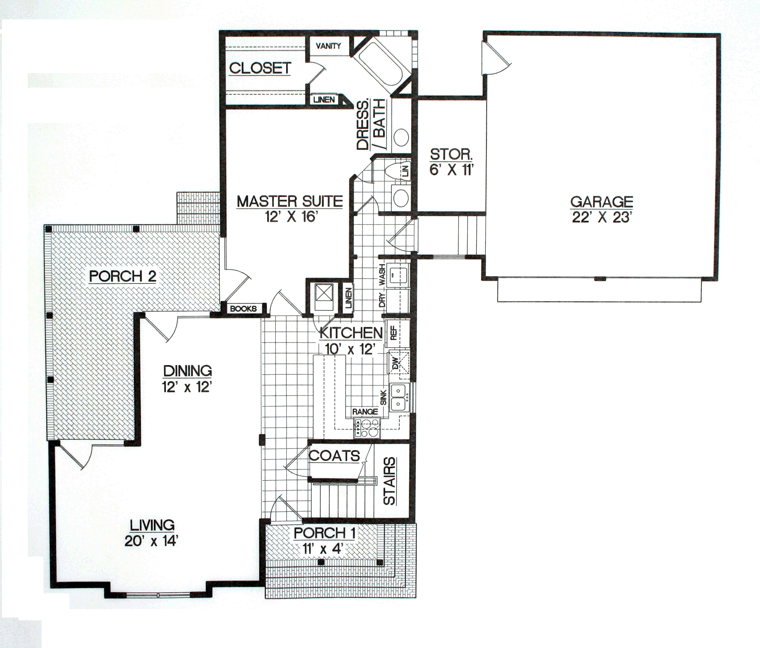 Victorian Level One of Plan 76901