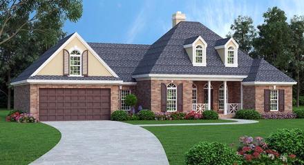 House Plan 76910 Elevation