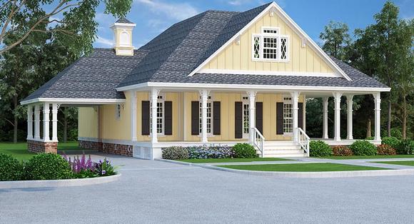 House Plan 76912 Elevation