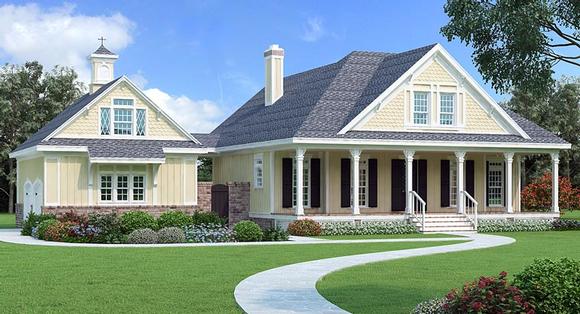 House Plan 76917 Elevation