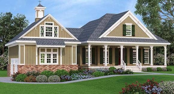 House Plan 76921 Elevation