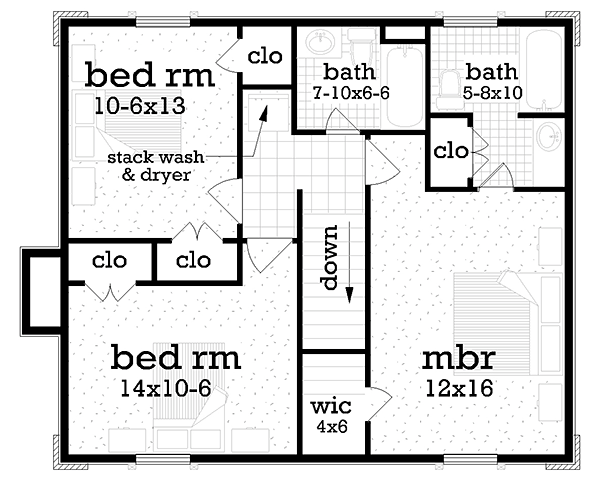 Colonial Southern Level Two of Plan 76926