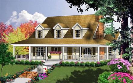 House Plan 77004 Elevation