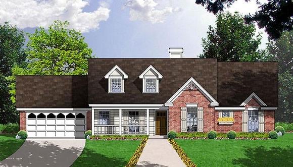 House Plan 77013 Elevation