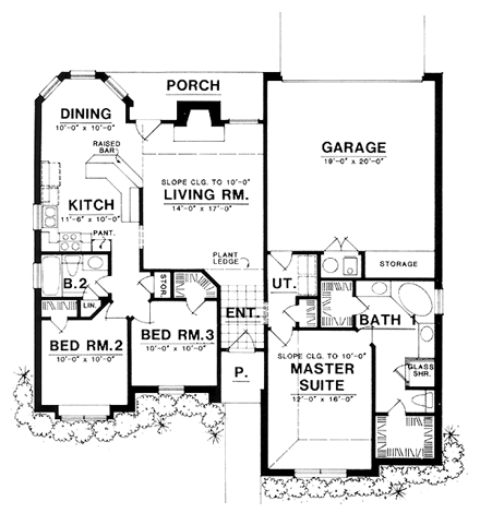 First Level Plan