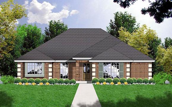 House Plan 77014 Elevation