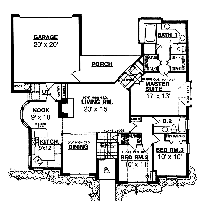 First Level Plan