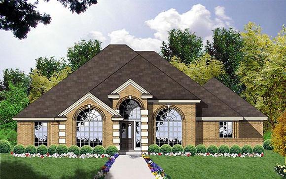 House Plan 77044 Elevation