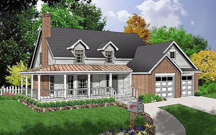 House Plan 77054 Elevation