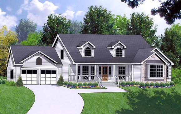 House Plan 77064 Elevation