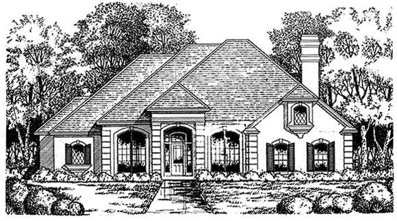 House Plan 77067 Elevation