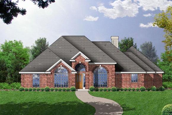 House Plan 77088 Elevation