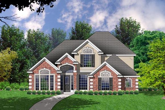 House Plan 77103 Elevation