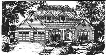 House Plan 77109 Elevation