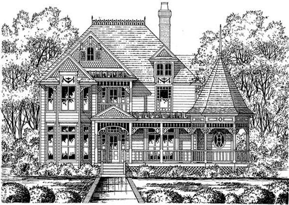 House Plan 77115 Elevation