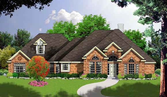 House Plan 77138 Elevation