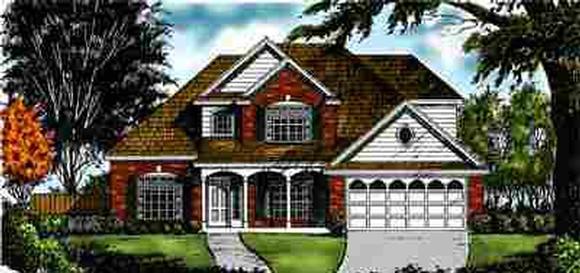 House Plan 77152 Elevation