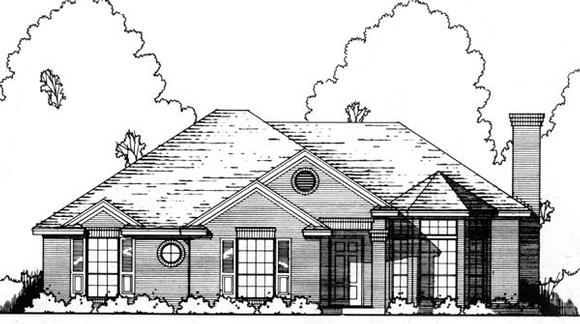 House Plan 77165 Elevation