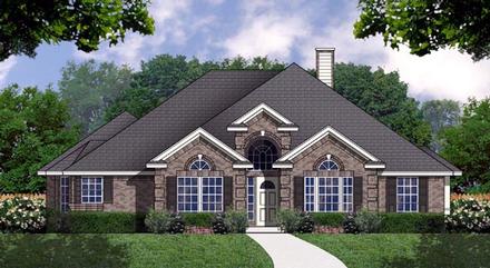 House Plan 77169 Elevation