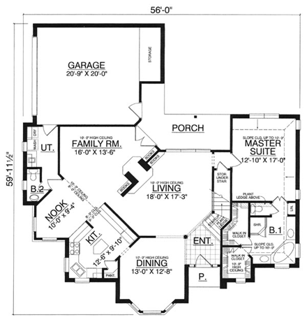 First Level Plan