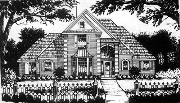 House Plan 77173 Elevation