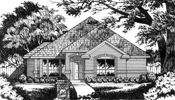 House Plan 77179 Elevation