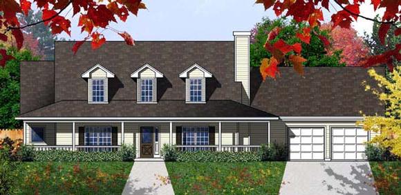 House Plan 77183 Elevation