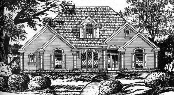 House Plan 77192 Elevation