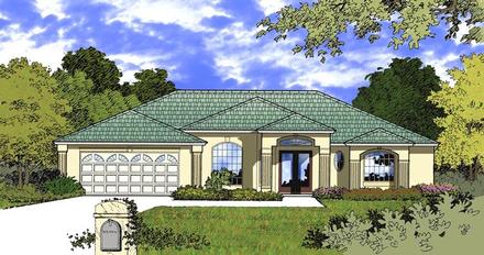 House Plan 77344 Elevation