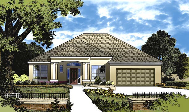 Plan 77345 | Contemporary, Traditional House with 4 Bed, 2 Bath, 2 Car