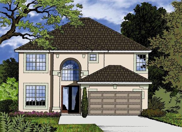 House Plan 77358 Elevation