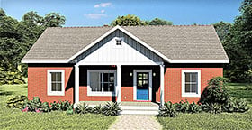 Plan 77406 - 1311 Square Feet