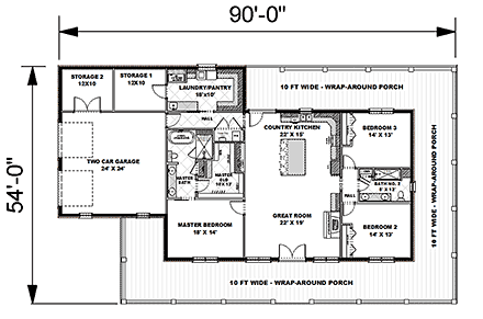 First Level Plan