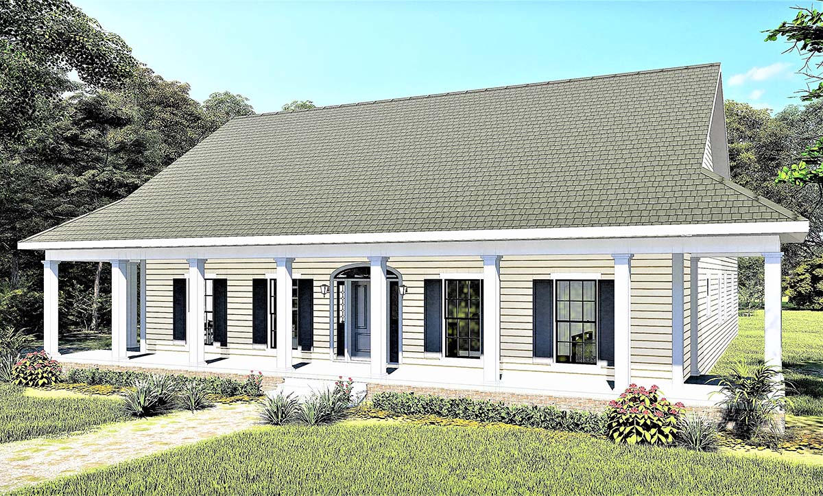 Country, Southern Plan with 2159 Sq. Ft., 3 Bedrooms, 3 Bathrooms Picture 2