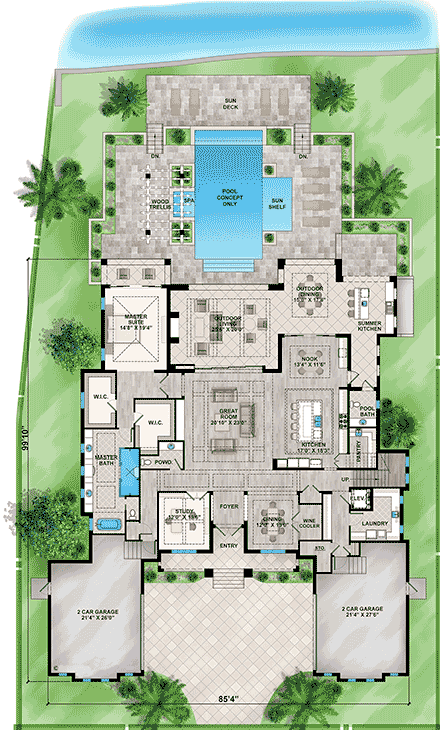 First Level Plan