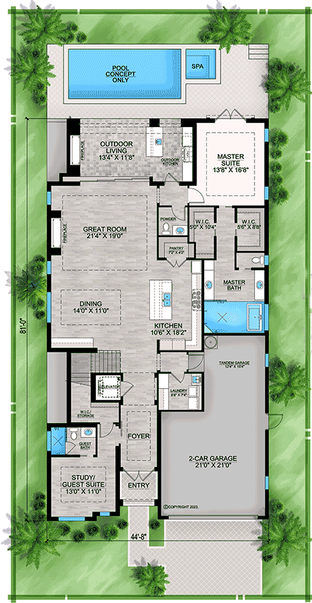 First Level Plan