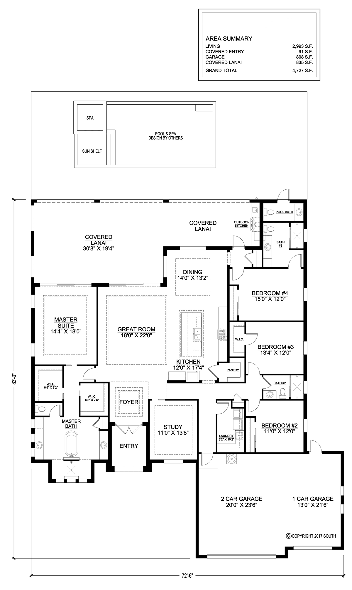 House Plan 77512 Level One