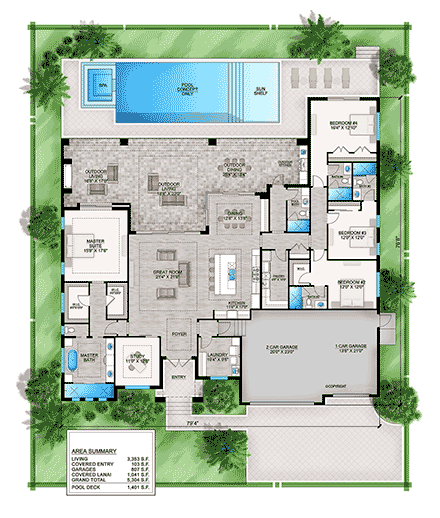 First Level Plan