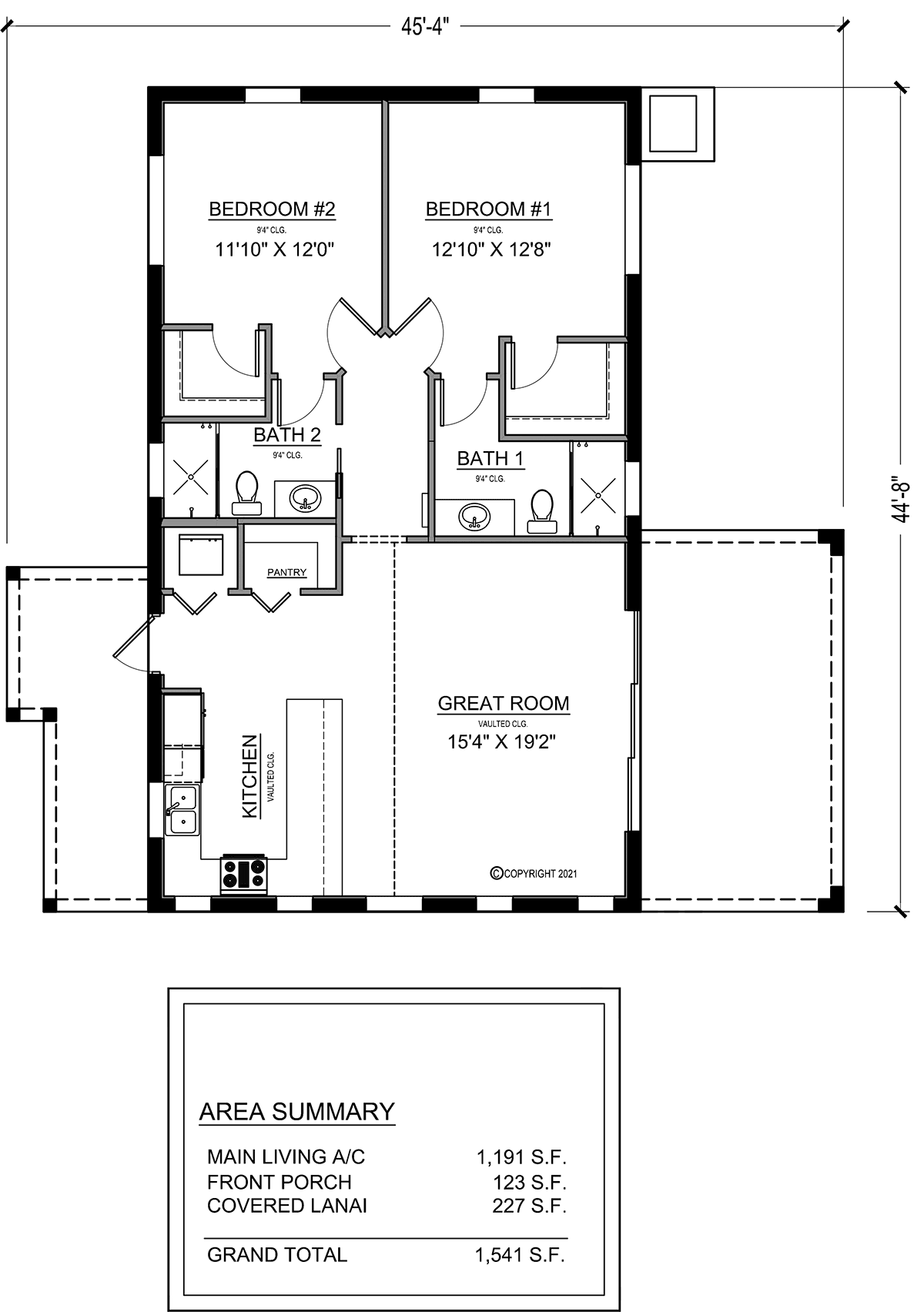 Modern Level One of Plan 77603