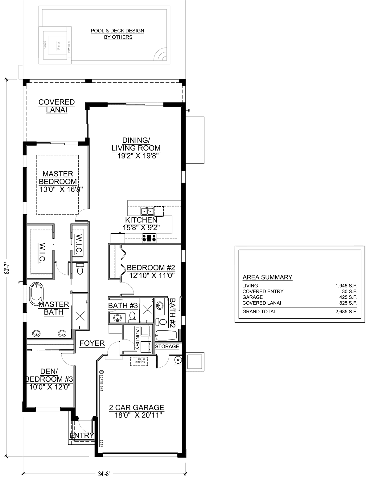 Modern Level One of Plan 77612