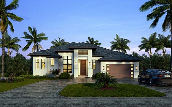 House Plan 77613 Elevation