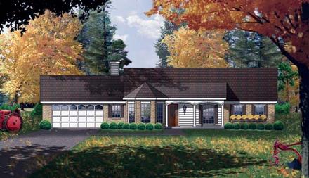 House Plan 77709 Elevation