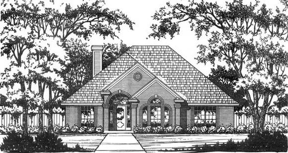 House Plan 77713 Elevation