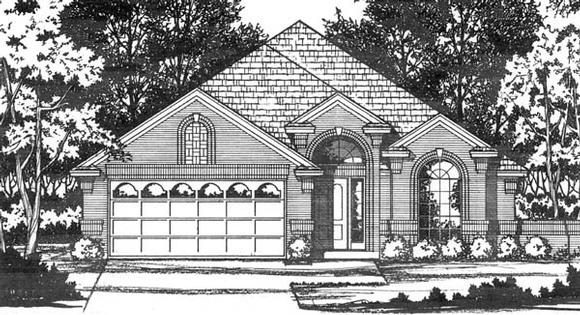 House Plan 77715 Elevation