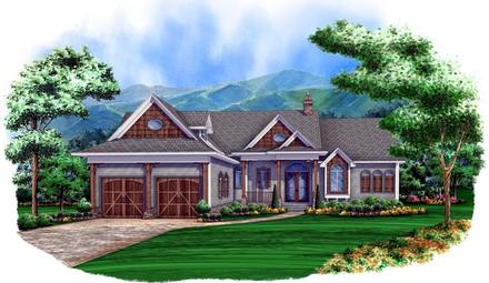 House Plan 78100 Elevation